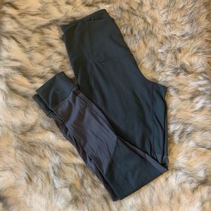 Zella Live In Blue Mesh Leggings (M)!